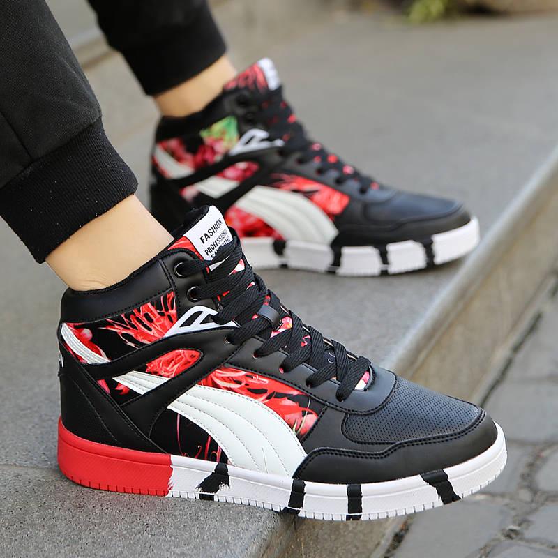 Sports Shoes for Lovers Hight-top Sports Shoes Force One Joint Skate Shoes Basket Women's Sneakers
