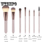 7PC Profesional Makeup Brush Set Synthetic Foundation Powder Blush Eyeliner Brushes Pincel Maquiagem