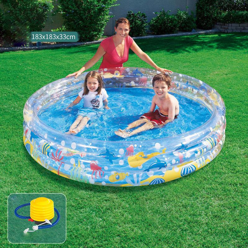 Baby Ocean Ball Pool Children's Household Toys Thicken Inflatable Fence Indoor Baby Swimming Pool