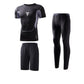 Men's Fitness Running Quick-drying Sportswear Outdoor Jogging Sportswear Breathable Tight Suit Clothes