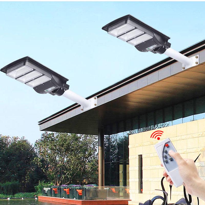 street path solar light Outdoor garden yard solar Wall Lamp remote control PIR Motion Sensor