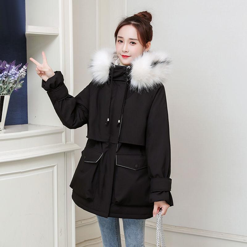 Women's Mid-length Down Padded Jacket Winter Loose Padded Padded Jacket