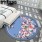 Chinese round carpet vintage wind carpet living room carpet soft room carpet sofa cushion yoga mat