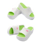 Wedge Heel Thick Bottom Women's One-word Slippers Wear Bohemian Plastic Foam Home Bathroom Slippers Ultra-light and Comfortable
