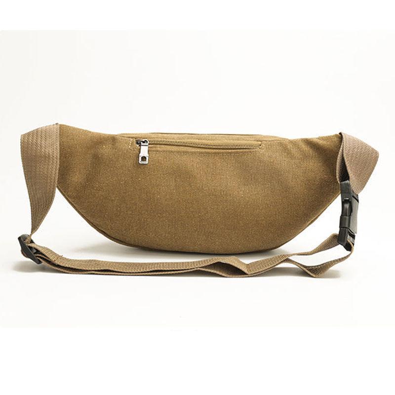 Men's and Women's Waterproof Large-capacity Multi-function Wallet Mobile Phone Pocket Canvas Wear-resistant Outdoor Sports Pocket