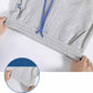 Women's Spring and Summer Trousers High-rise Straight-leg Gray Sweatpants Korean Style Loose Casual Student Nine-point Pants Trend