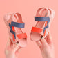 Girls Sandals Spring and Summer Non-slip Soft Bottom Cartoon Indoor Small, Medium and Large Children Outside Wear Student Beach Open-toe Sandals