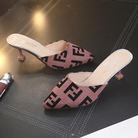 Women's Summer Sandals Stiletto High Heels All-match Non-slip Wear-resistant Pumps