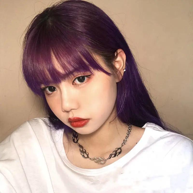 Flame Necklace Retro Color-fast Cool Girl Necklace Clavicle Chain Punk Chain Necklace Choker Necklaces Personalized Ornaments Necklace