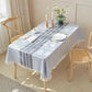 Cotton and Linen Tablecloth Nordic Style Printed Tablecloth Household Rectangular Tablecloth Decoration