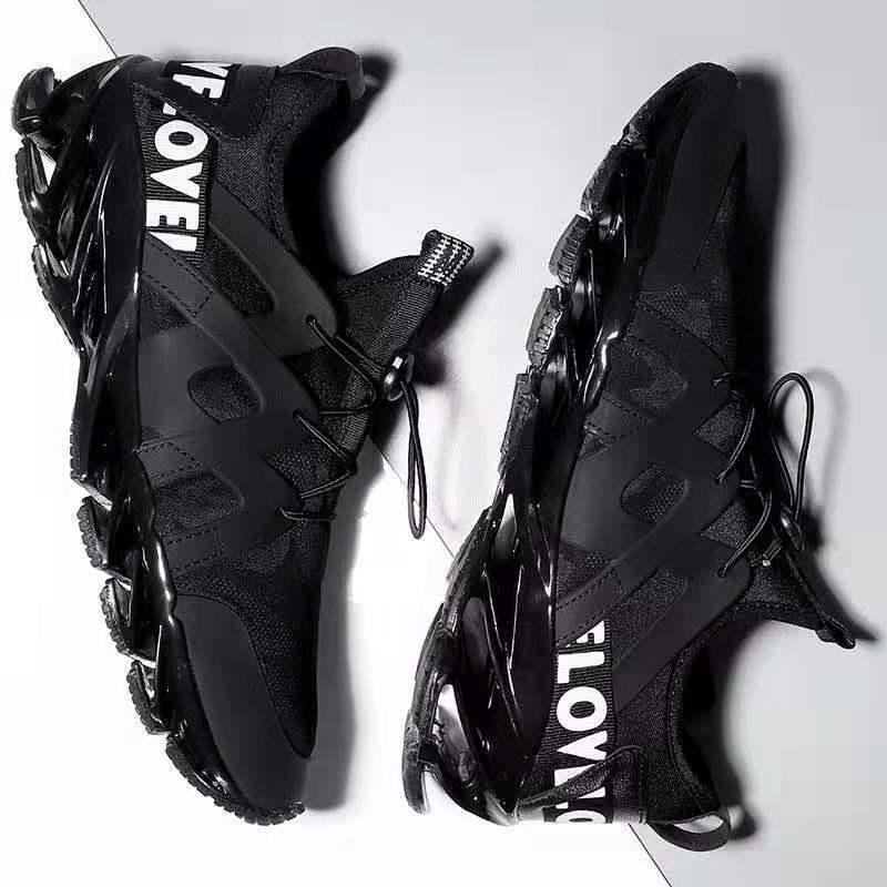 Mens Casual Shoes Outdoor Breathable Blade Shoes Mesh Comfortable Anti-slip and Wear-resistant