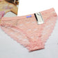 WTEMPO 6 Pcs/Lot Briefs Womens Transparent Panties Sexy Lace Thongs Lingerie