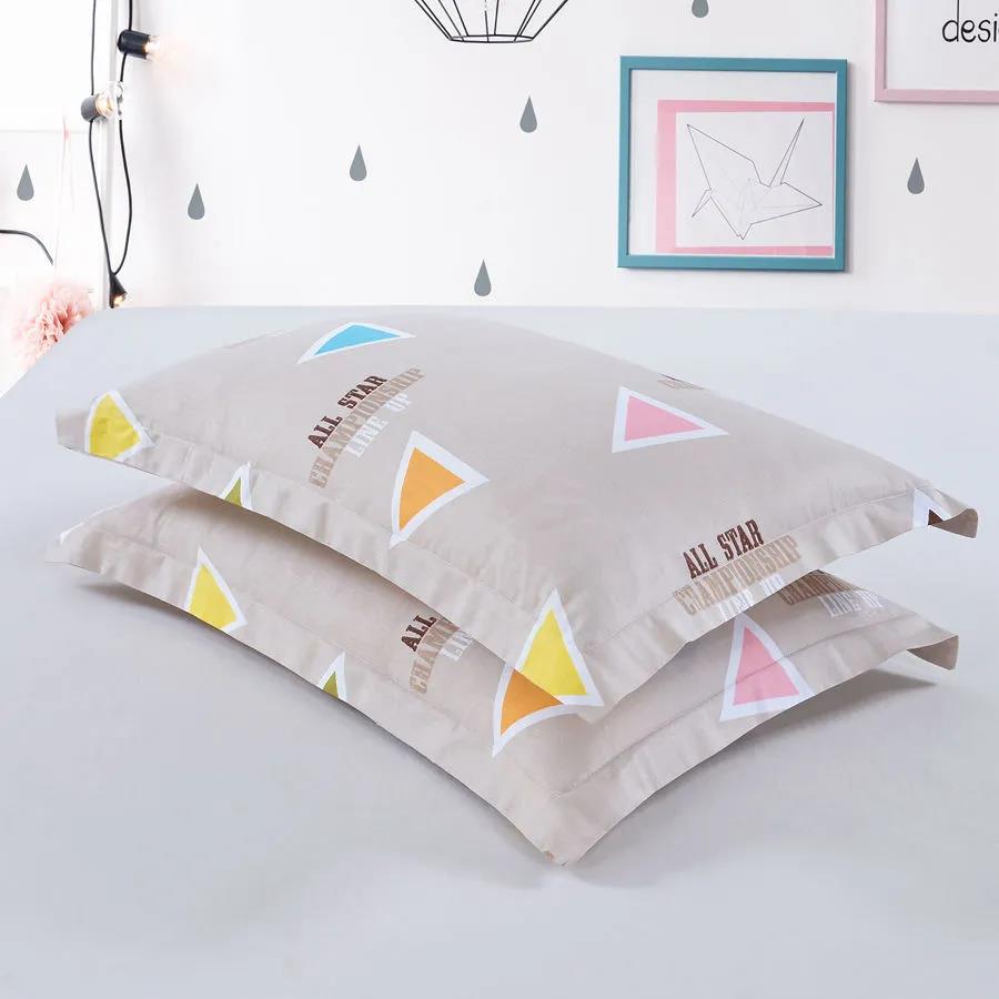 Arctic velvet Korean version small floral single pillowcase couple adult pillowcase high-end pillowcase 48*74cm