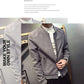 Autumn and Winter Men's Jacket Plus Velvet Korean Trend Youth Jacket Men's Casual Handsome Baseball Uniform Suede Top