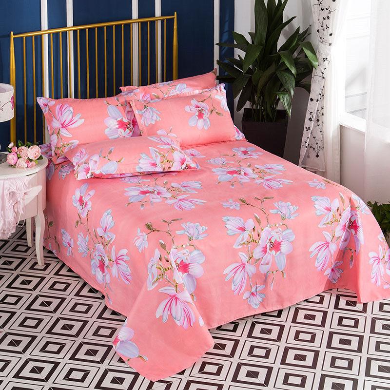 Skin-friendly Brushed One-piece Bed Sheet Student Dormitory Single Double Bed Single Thicker Household Single-piece Sheet