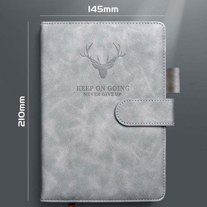 Notebook Super Thick A5 Leather Business Notebook for College Students