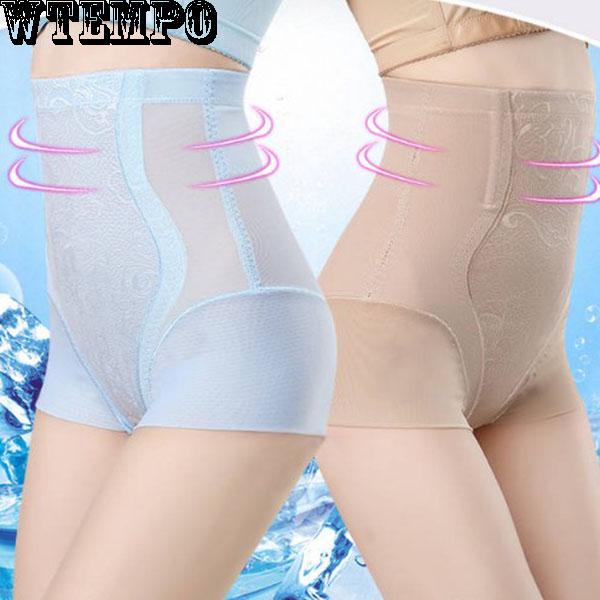 Plastic Pants Summer Belly Pants Female Postpartum Abdomen Underwear Women High Waist Hips