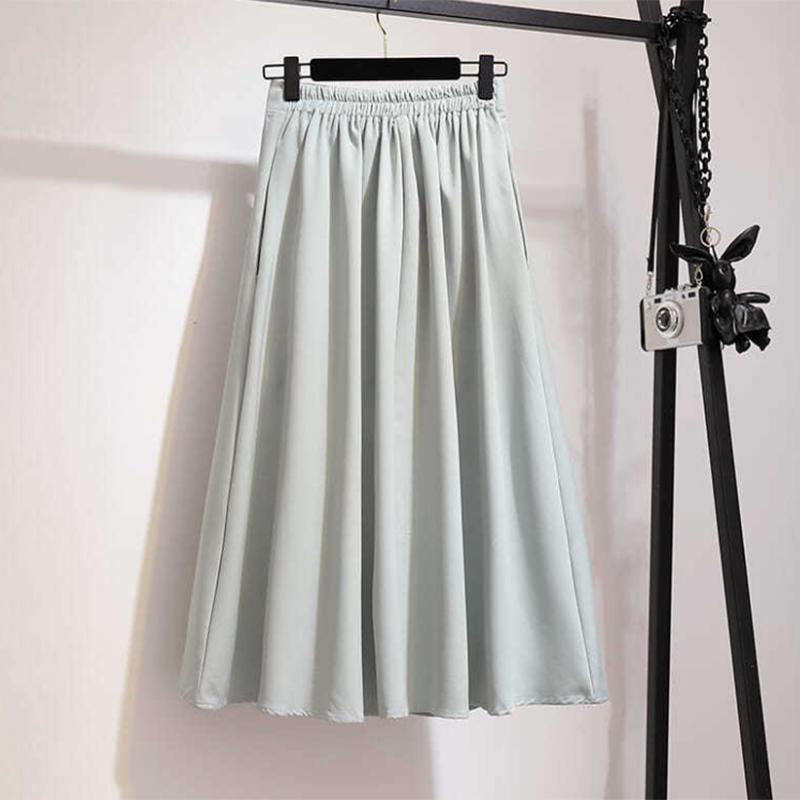 Female Han Chinese Clothing Suit Mandarin Collar Blouse Embroidered Skirt Suit