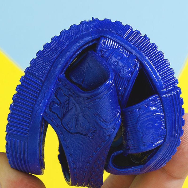 Baby Sandals Boys and Girls Baotou Toddler Infant Non-slip Hole Shoes Summer Soft Bottom