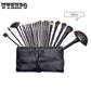 24 Pcs/lot Bamboo Pole Makeup Brushes Suit Bamboo Pole with Sack  Bamboo Handle Makeup Brush