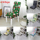 2/4/6pcs Printed Elastic Stretch Chair Cover Spandex Dinning Room Kitchen Chair Slipcovers Protector Case for Wedding Banquet Party