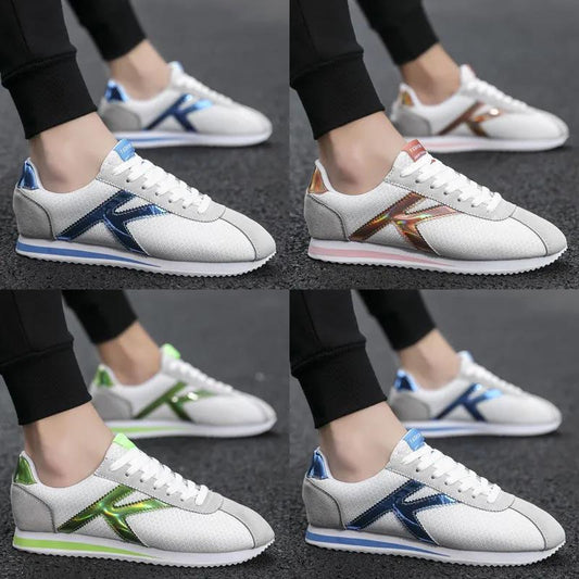 2021 New Summer Sports Shoes Mesh Breathable Soft Sole Sports Running Shoes