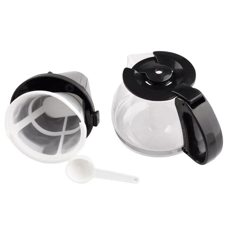 Drip Coffee Machine Filter 600W Kitchen Appliances Dripping Coffee Maker Boiled Tea Powder Milk Keep Warm 6 Cup for Gift Sonifer