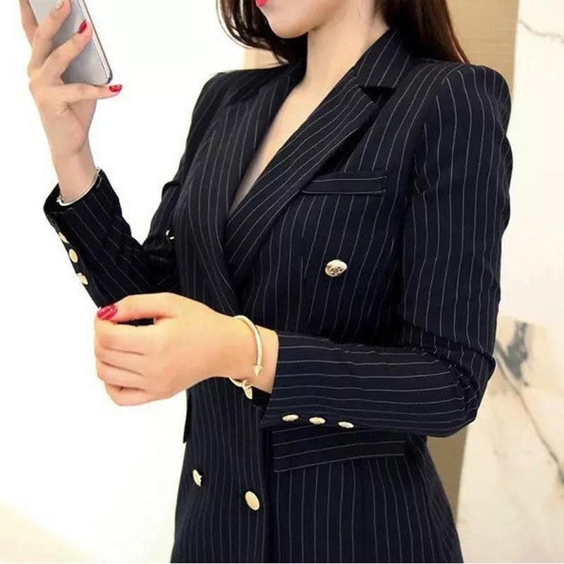 Spring and Autumn Suit Two-piece Suit Temperament Business Wear Fashion British Style Casual Work Wear Formal Jacket Women