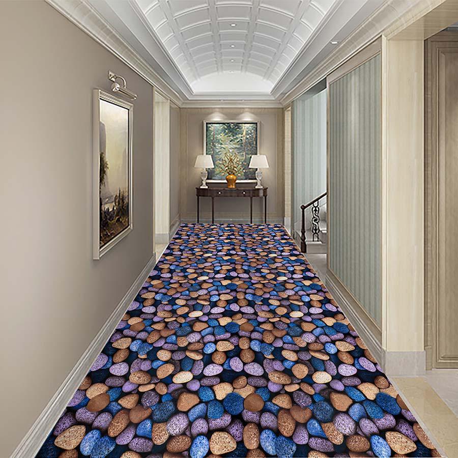 Pastoral style Hallway doormat carpet Bedroom Living Room Rugs Kitchen Bathroom Non-slip Mats Carpet