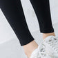 Plus Velvet Women's Pants Black Outer Wear Plus Velvet Thick Winter Slim Stretch Student Pencil Pants Large Size Was Thin and Wild