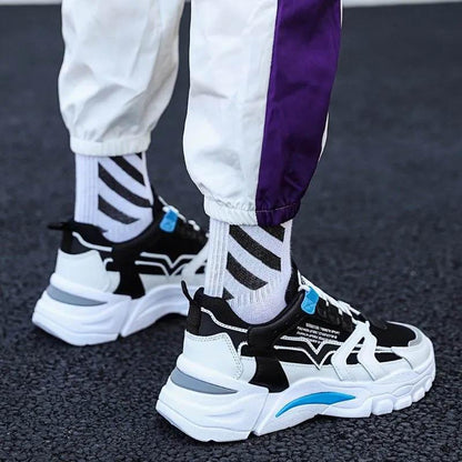 Boys Shoes Spring Mesh Breathable Boys Handsome Youth Sports Shoes Comfortable Breathable Soft Running Shoes