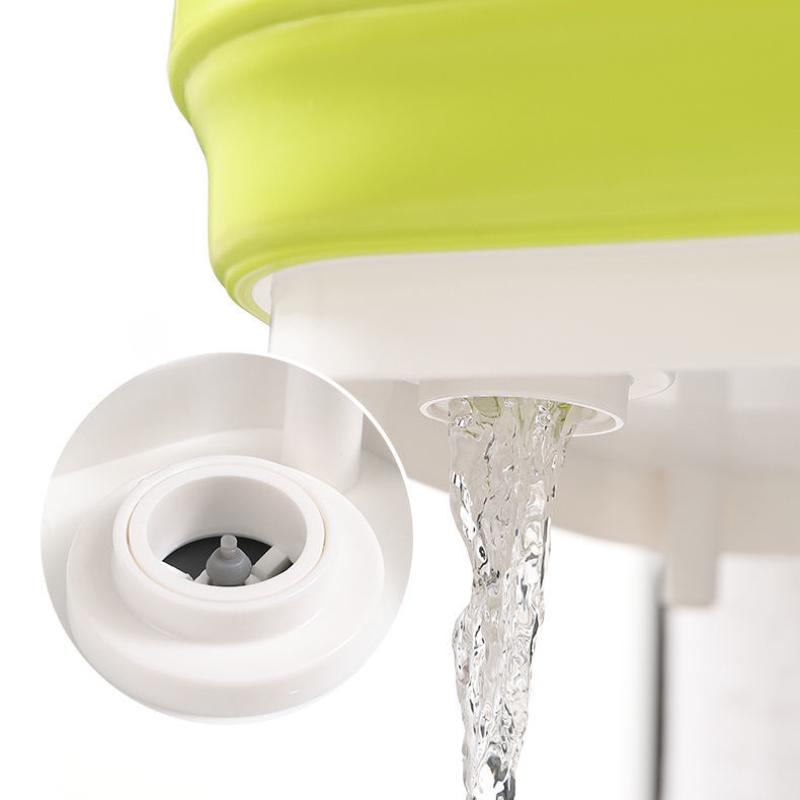 Folding Cutting Board Multifunctional Draining Cutting Board Chopping Board Wash Basin Outdoor Vegetable Pot Anti-mold