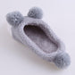Cute Women Slipper Squinting Small Sheep Winter Fleece Warm Shoes Soft Indoor Slippers Casual Shoes