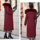 Winter Coat Women's Coat Middle-aged Women's Padded Clothes Long Over-the-knee Padded Jacket