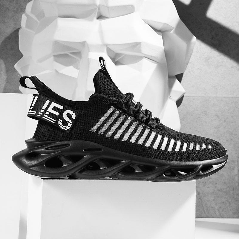Men Sneakers Casual Man Shoes Breathable Tennis Male Trainers Super Light Hollow Sole Chausure
