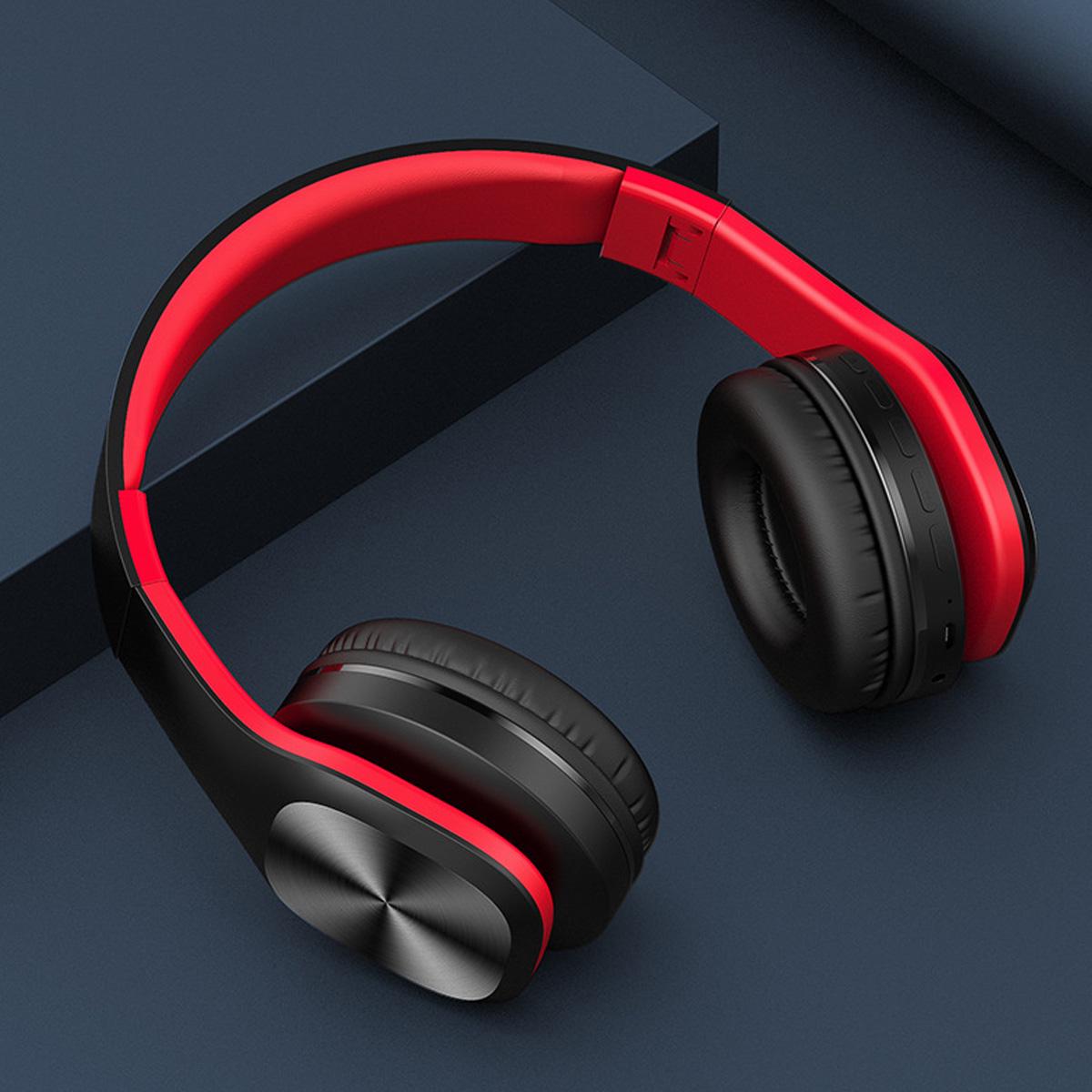 Wireless Headphones Bluetooth 5.0 Gaming Headset Stereo Noise Canceling Sports Headphones with Mic