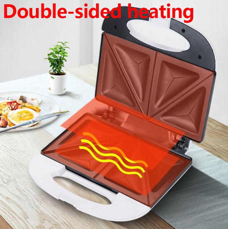 750W Waffle Maker Multifunctional Breakfast Maker Sandwich Making Machine Bread Maker Kitchen Supplies