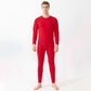 Men Winter Autumn Plus Velvet Thicken Thermal Underwear Tight Suit High Elasticity Wearable Comfortable Soft Lining O-neck Male Pajamas Long Sleeve