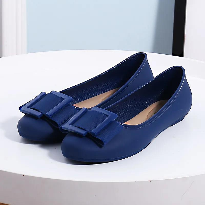 Spring and Summer Women's Pointed Toe Shoes Non-slip Outer Wear Low-top Waterproof Single Shoes Casual Shoes