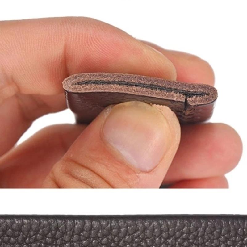 Automatic Buckle Headless Double-sided First Layer Cowhide Belt Male Mid-green Leather Business Versatile Real Cowhide Belt Without Buckle Body