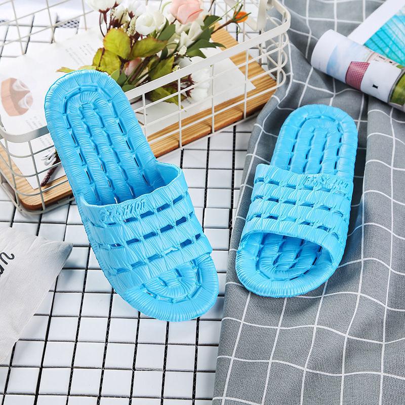Home Massage Bathroom Couples Men's Sandals and Slippers Women's Non-slip and Waterproof Beach Slippers