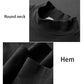 Double-sided Fleece Autumn/winter Sweater Plus Velvet Warm Middle Collar Knitted Bottoming Shirt Suitable for Young and Middle-aged Men