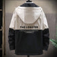 Men Boutique Jacket Spring Hooded Workwear Soft and Comfortable Coat Casual Loose Top Large Size