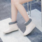 Four Seasons Non-slip Short Tube Cotton Shoes Plus Velvet Thickening Warm and Comfortable Waterproof Boots