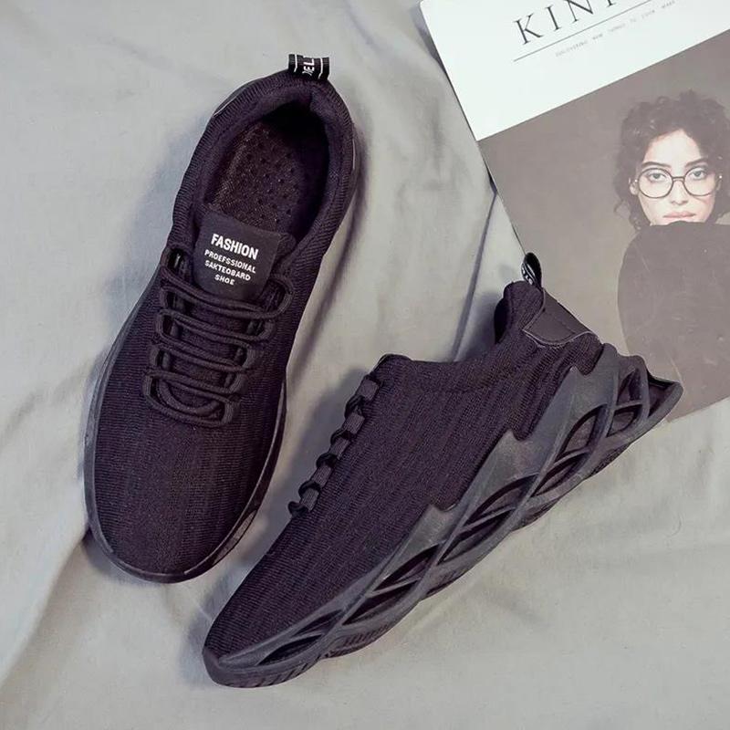 Summer Breathable Net Shoes Korean Style Trendy Canvas Men's Shoes All-match Casual Sports Shoes
