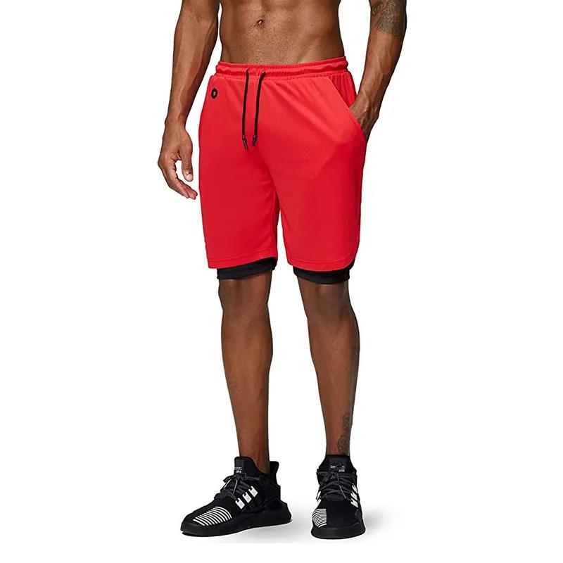 Summer New Personality Trend Thin Section Quick-drying Casual Fitness Sports Shorts Anti-glare Function Five-point Pants