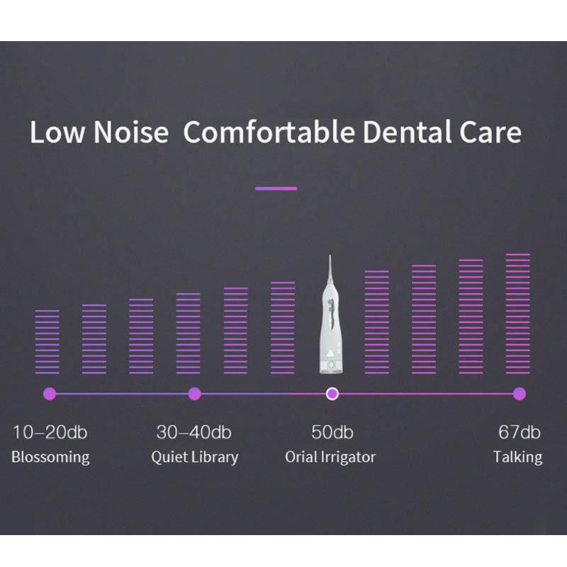 Electric Pulse Tooth Cleaner Portable Household Tooth Cleaner Tooth Cleaning Artifact Tooth Stains Dental Calculus and Tartar Smart Tooth Cleaner