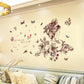Hand-painted beauty cartoon wall stickers bedroom living room TV sofa background decoration