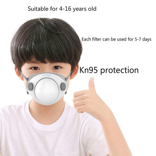 Children's mask Kn95 grade filter protective mask   Students can clean the mask Protective mask