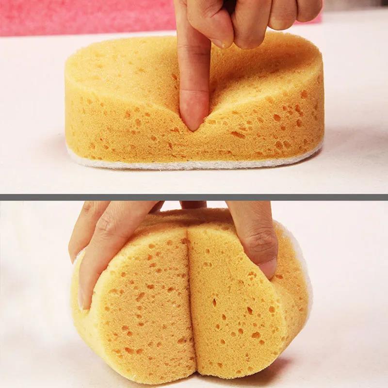 Large Wisdom Cloth Dishwashing Sponge Wipe Magic Cleaning Strong To Pollutivate The Pot Kitchen Dish Cloth Brush Pot